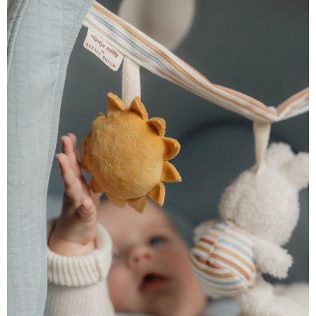 Little Dutch Řetěz na kočárek králíček Miffy Vintage Proužky Little Dutch Řetěz na kočárek králíček Miffy Vintage Proužky