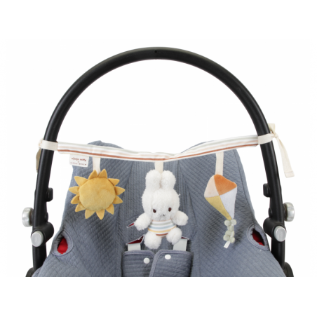 Little Dutch Řetěz na kočárek králíček Miffy Vintage Proužky Little Dutch Řetěz na kočárek králíček Miffy Vintage Proužky
