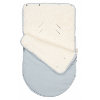 Little Dutch Fusak do autosedačky Pure Soft Blue