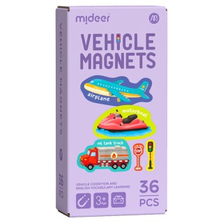 MiDeer Magnetky Dopravní prostředky