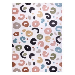 Dywany Łuszczów Dětský kusový koberec Fun Spots cream 160x220 cm