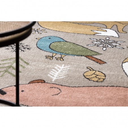 Dywany Łuszczów Dětský kusový koberec Fun Forester beige 120x170 cm Dywany Łuszczów Dětský kusový koberec Fun Forester beige 120x170 cm
