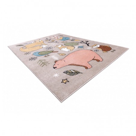 Dywany Łuszczów Dětský kusový koberec Fun Forester beige 120x170 cm Dywany Łuszczów Dětský kusový koberec Fun Forester beige 120x170 cm