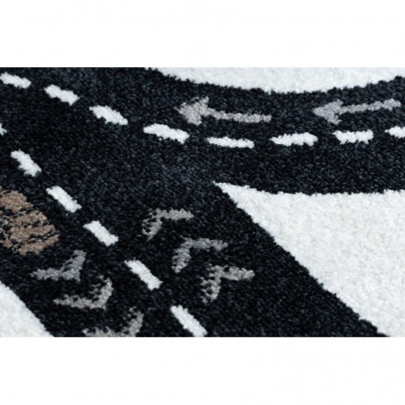 Dywany Łuszczów Dětský kusový koberec Fun Track cream 160x220 cm Dywany Łuszczów Dětský kusový koberec Fun Track cream 160x220 cm