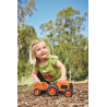Green Toys - Traktor s vlečkou oranžový Green Toys - Traktor s vlečkou oranžový