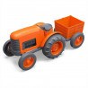 Green Toys - Traktor s vlečkou oranžový Green Toys - Traktor s vlečkou oranžový