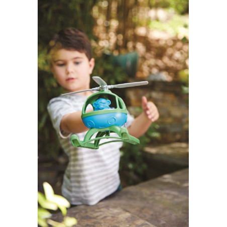Green Toys - Vrtulník modrý Green Toys - Vrtulník modrý