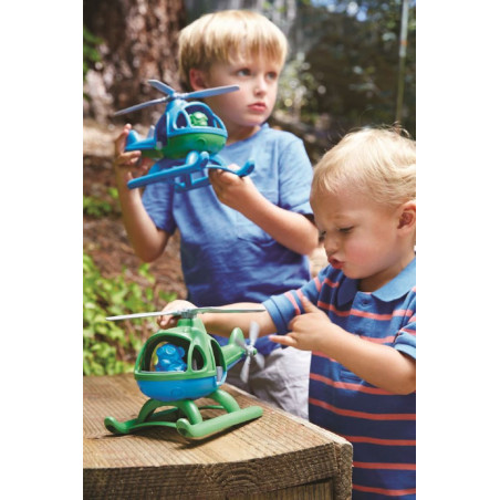 Green Toys - Vrtulník modrý Green Toys - Vrtulník modrý