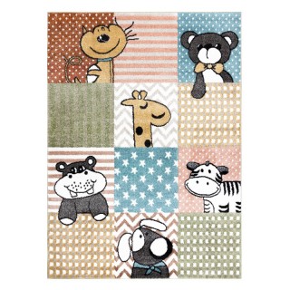 Dywany Łuszczów Dětský kusový koberec Fun Pets multi 240x330 cm