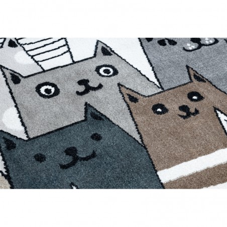 Dywany Łuszczów Dětský kusový koberec Fun Gatti Cats multi 200x290 cm Dywany Łuszczów Dětský kusový koberec Fun Gatti Cats multi 200x290 cm