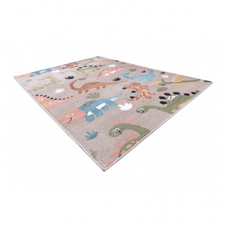 Dywany Łuszczów Dětský kusový koberec Fun Dino beige 160x220 cm Dywany Łuszczów Dětský kusový koberec Fun Dino beige 160x220 cm