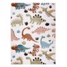 Dywany Łuszczów Dětský kusový koberec Fun Dino cream 200x290 cm Dywany Łuszczów Dětský kusový koberec Fun Dino cream 200x290 cm
