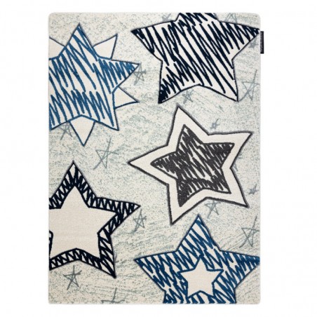 Dywany Łuszczów Dětský kusový koberec Petit Stars blue 120x170 cm