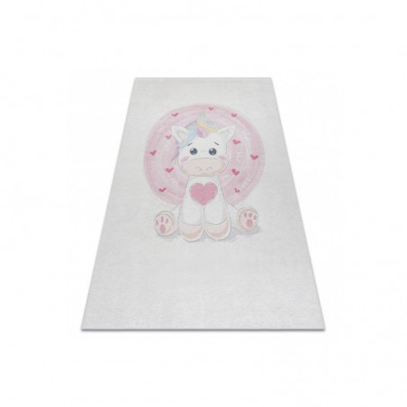 Dywany Łuszczów Dětský kusový koberec Bambino 1128 Unicorn cream 160x220 cm Dywany Łuszczów Dětský kusový koberec Bambino 1128 Unicorn cream 160x220 cm