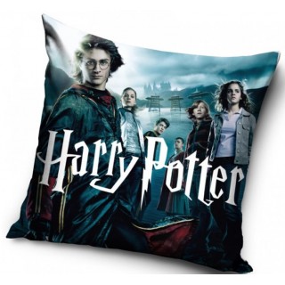Carbotex Dětský polštářek Harry Potter čarodějův učeň 40x40 cm