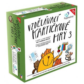 Pygmalino Vzdělávací kartičkové hry 3