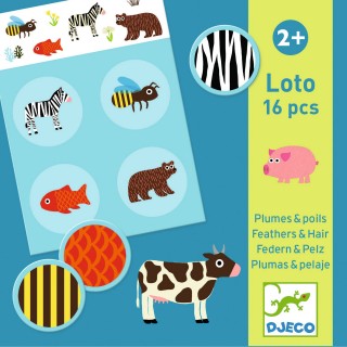 DJECO Loto Zvířecí oblečky