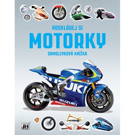 Jiri Models Samolepková knížka Poskládej si motorky