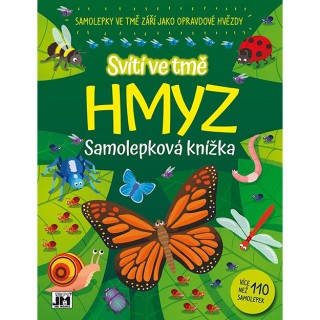 Jiri Models Samolepkový sešit Svítí ve tmě Hmyz