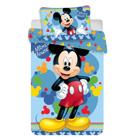 Disney povlečení do postýlky Mickey baby 02 100x135, 40x60 cm