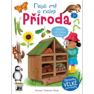 Jiri Models Najdi mě a nalep příroda