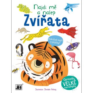 Jiri Models Najdi mě a nalep zvířata