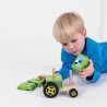 Bigjigs Baby Nasazování traktor Bigjigs Baby Nasazování traktor