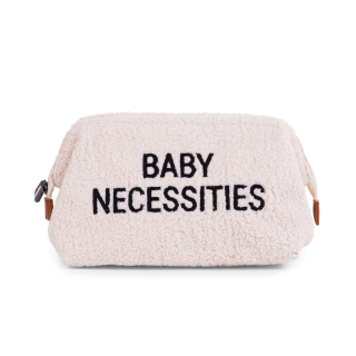 Childhome Toaletní taška Baby Necessities Teddy Off Whit