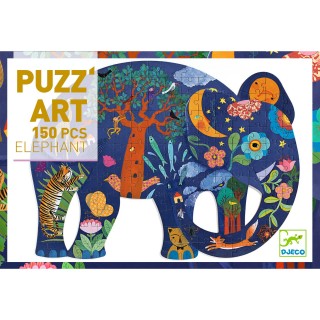 Djeco puzzle Elephant 150 dílků
