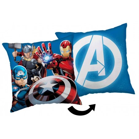 Jerry Fabrics Dětský polštářek Avengers Heroes 02 35x35 cm