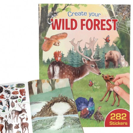 Create Your Kreativní sešit Divoký les