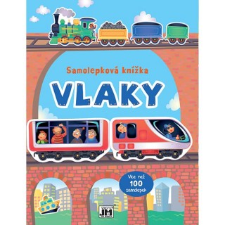 Jiri Models Samolepkový sešit vláčky