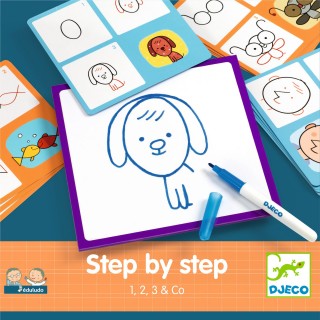 DJECO Eduludo Krok za krokem 1, 2, 3