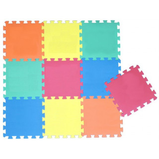 SUN TA TOYS Pěnové puzzle (30x30), 5 barev