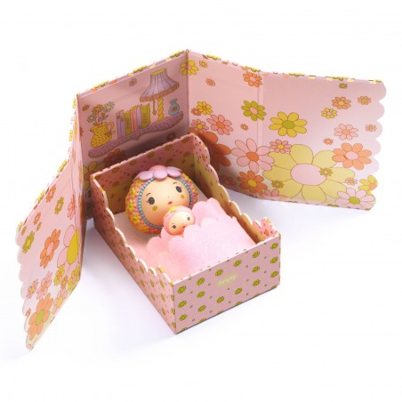 DJECO Tinyly pokojíček Rose and Fleur DJECO Tinyly pokojíček Rose and Fleur