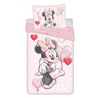 Jerry Fabrics Bavlněné povlečení Minnie Balloon 02 140x200, 70x90 cm
