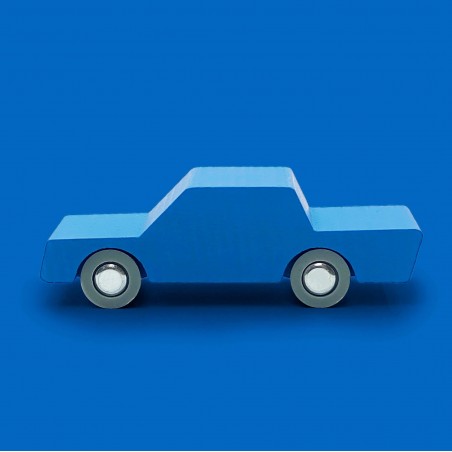 WAYTOPLAY Dřevěné auto modré