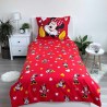 Jerry Fabrics Bavlněné dětské povlečení Minnie Red heart 140x200, 70x90 cm