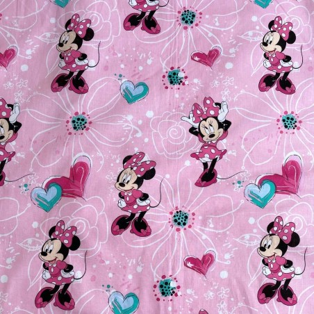 Jerry Fabrics Povlečení do postýlky Minnie Flowers 02 baby 100x135, 40x60 cm Jerry Fabrics Povlečení do postýlky Minnie Flowers 02 baby 100x135, 40x60 cm