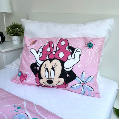 Jerry Fabrics Povlečení do postýlky Minnie Flowers 02 baby 100x135, 40x60 cm Jerry Fabrics Povlečení do postýlky Minnie Flowers 02 baby 100x135, 40x60 cm