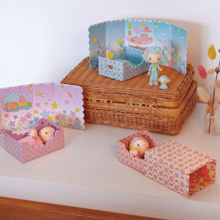 DJECO Tinyly pokojíček Rose and Fleur DJECO Tinyly pokojíček Rose and Fleur