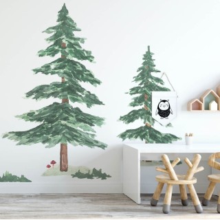 Inspio Dětská samolepka na zeď Velké stromy