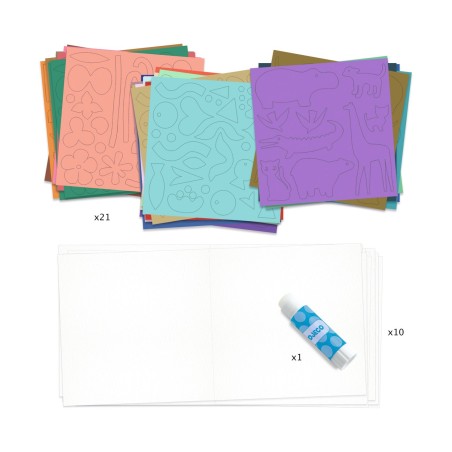 DJECO Výtvarná sada Koláže Little papers DJECO Výtvarná sada Koláže Little papers