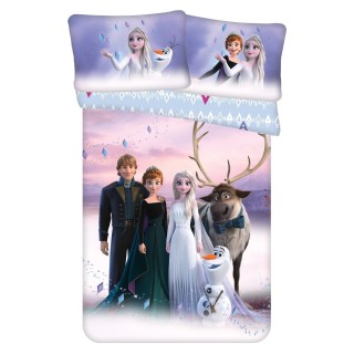 Jerry Fabrics Disney povlečení do postýlky Frozen Elements baby 100x135, 40x60 cm