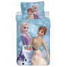 Jerry Fabrics Bavlněné dětské povlečení Frozen White Snowflake 140x200, 70x90 cm Jerry Fabrics Bavlněné dětské povlečení Frozen White Snowflake 140x200, 70x90 cm