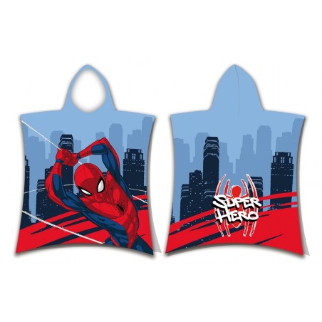 Jerry Fabrics Dětské pončo Spiderman Super hero 50x115 cm