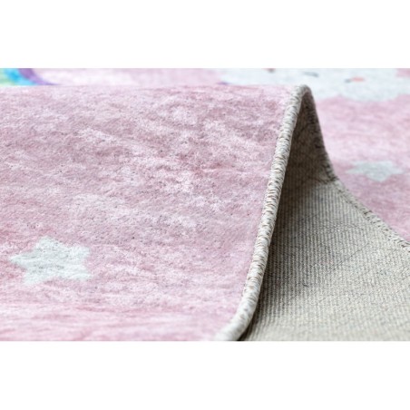 Dywany Łuszczów Dětský koberec Junior 52063.802 Rainbow pink 80x150 cm Dywany Łuszczów Dětský koberec Junior 52063.802 Rainbow pink 80x150 cm