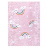Dywany Łuszczów Dětský koberec Junior 52063.802 Rainbow pink 80x150 cm Dywany Łuszczów Dětský koberec Junior 52063.802 Rainbow pink 80x150 cm