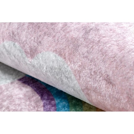 Dywany Łuszczów Dětský koberec Junior 52063.802 Rainbow pink 160x220 cm Dywany Łuszczów Dětský koberec Junior 52063.802 Rainbow pink 160x220 cm
