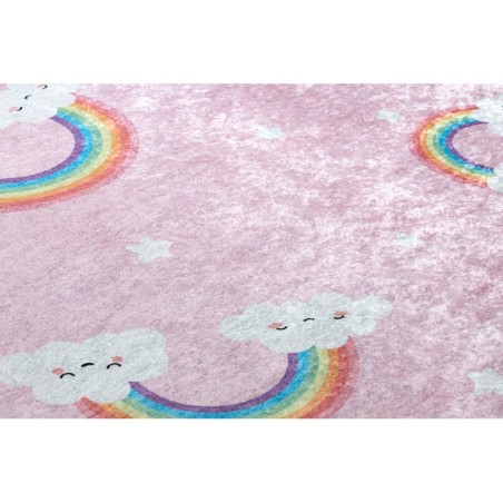 Dywany Łuszczów Dětský koberec Junior 52063.802 Rainbow pink 160x220 cm Dywany Łuszczów Dětský koberec Junior 52063.802 Rainbow pink 160x220 cm